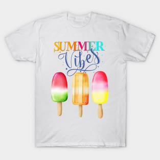 Popsicles and summer vibes T-Shirt